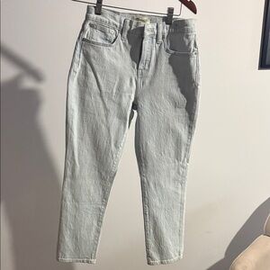 Madewell Women's Light Blue Ankle Jeans